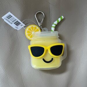 Bath Body Works Hand Sanitizer pocketbac Holder COOL DUDE SUMMER LEMONADE